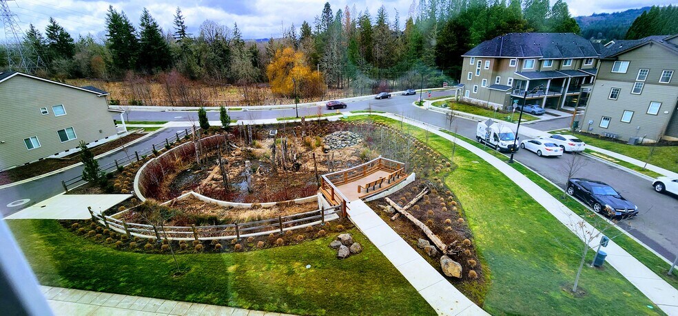 View from the Master Bedroom - 16065 NW Frog Ln