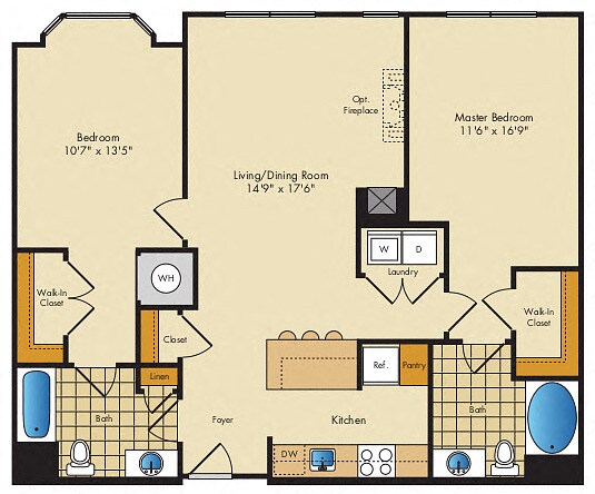Floorplan - The Village at Taylor Pond