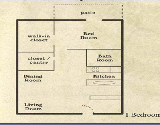 1BR/1BA - Barstow Gardens