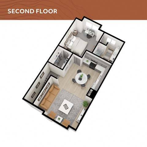 Floorplan - Black Ridge Townhomes