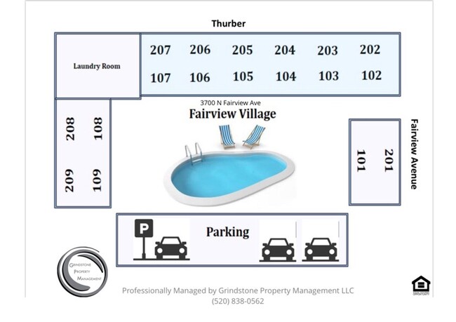 Floorplan - Fairview Village Apartments professionally...