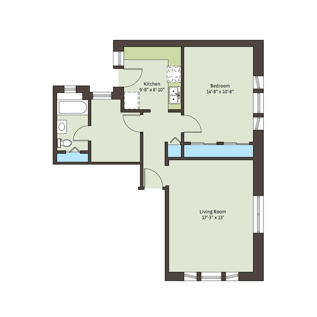 Floorplan - 5528 S. Cornell Avenue