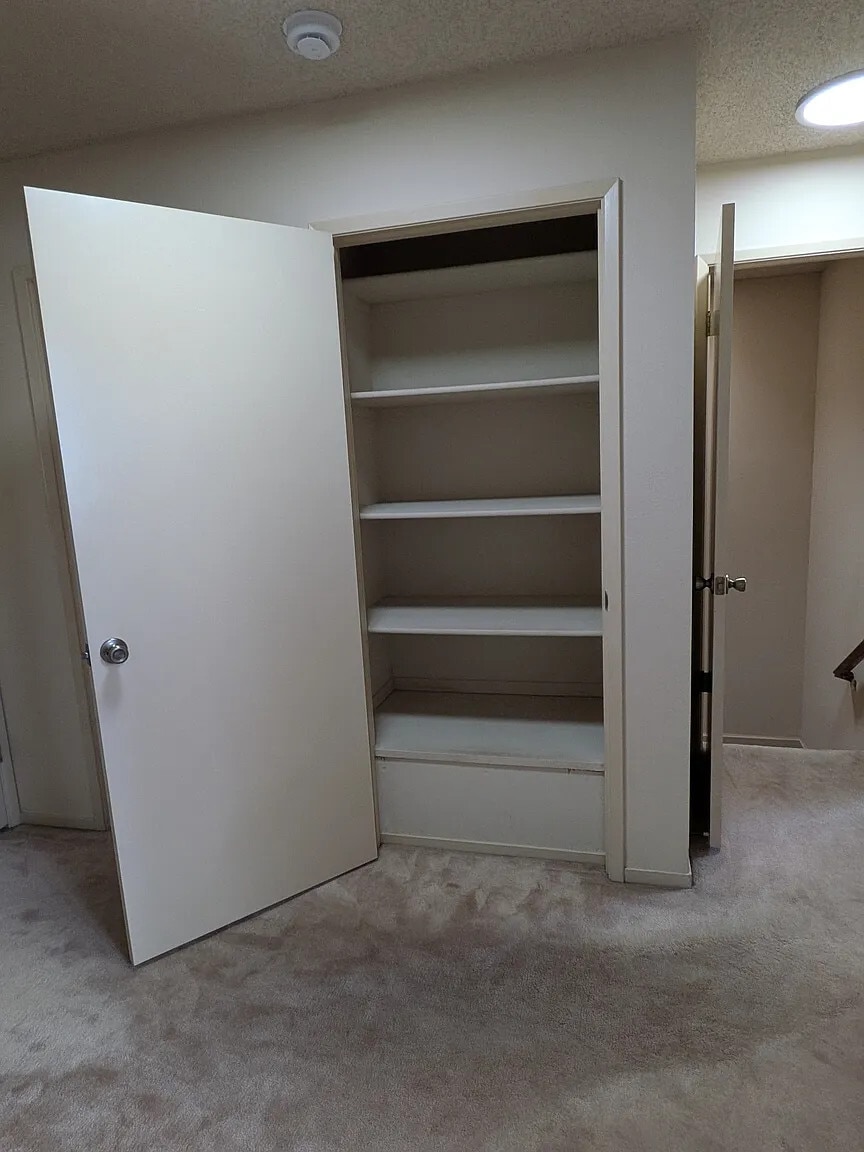 Generous linen closet in the upstairs hall - 1533 N 1st St