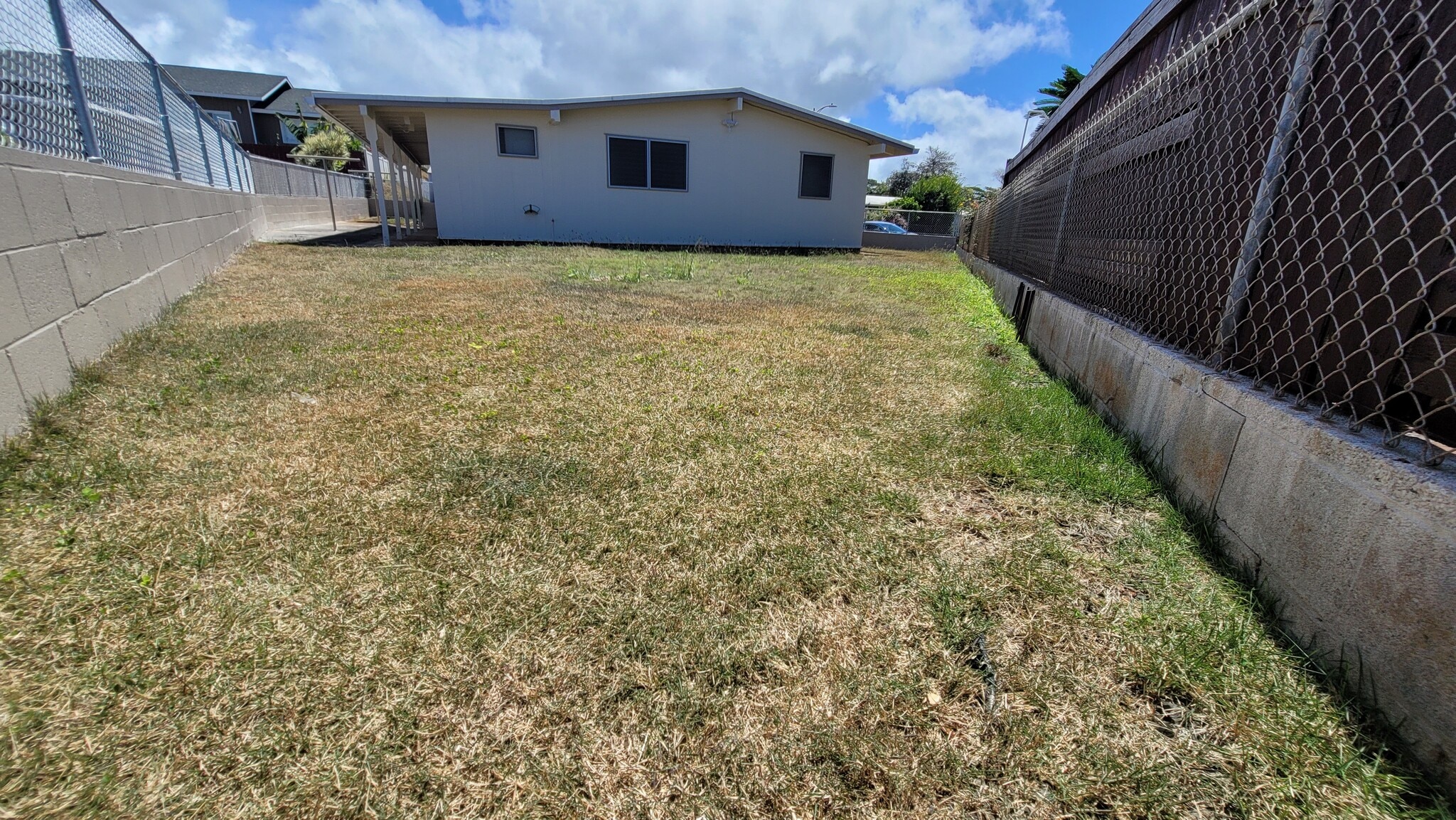 Back yard from far corner - 2342 Ahakuka Pl