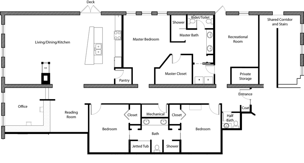 Blueprint - 225 E Blaine Ln
