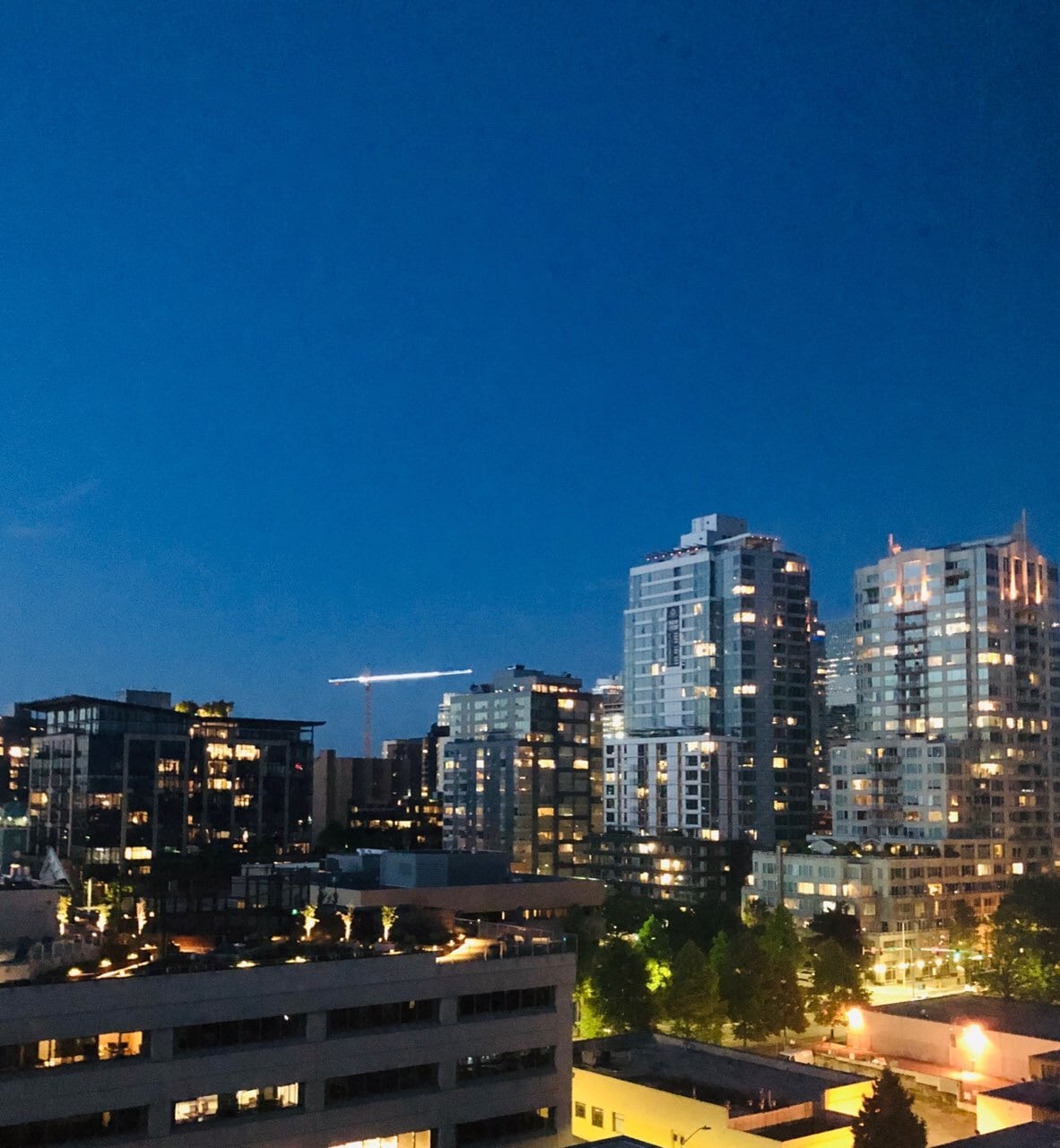 view looking south from unit - 2801 1st Ave