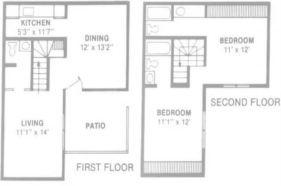 2BR/2.5BA - The Sophia
