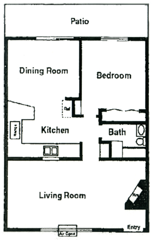 Floorplan - The Islander Apartments