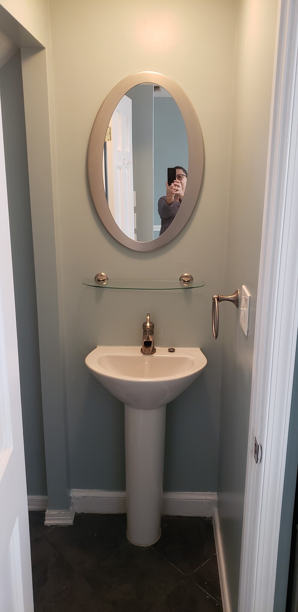 Downstairs half bath - 2226 Observatory Plz NW