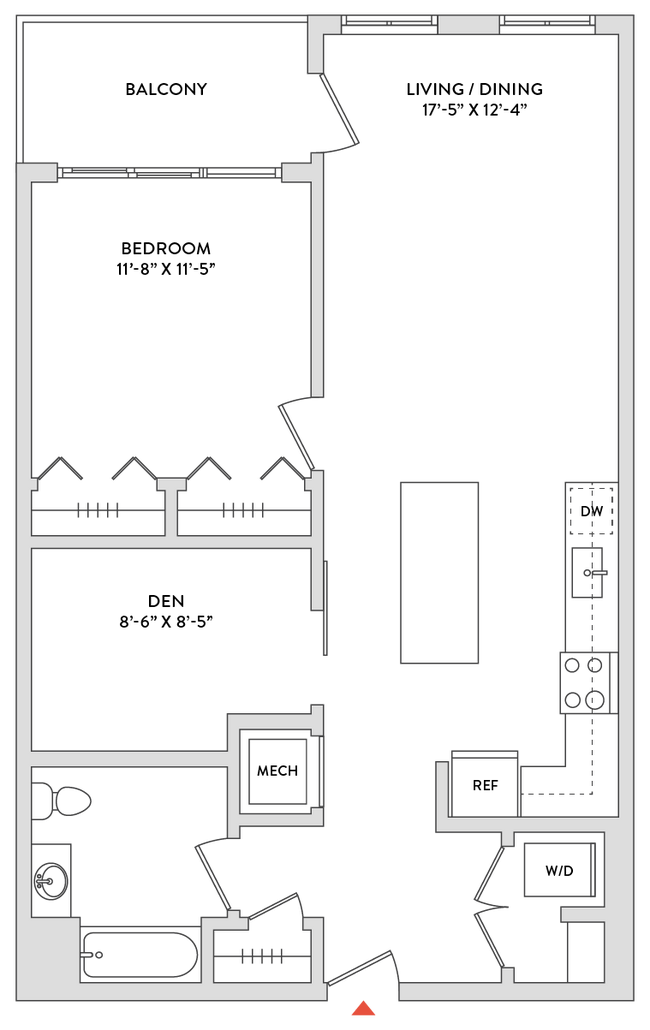 Floorplan - The Raye