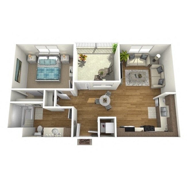 Floorplan - Oxnard Town Square 12