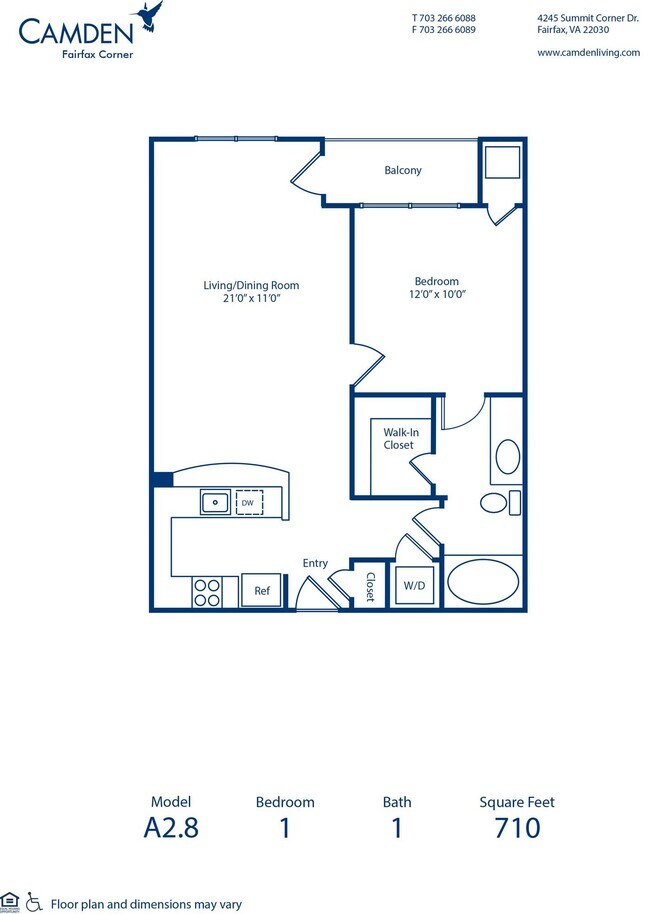 Floorplan - Camden Fairfax Corner