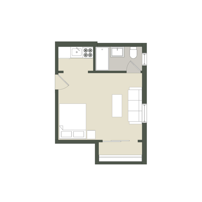 Floorplan - 3616 N. Pine Grove Ave.