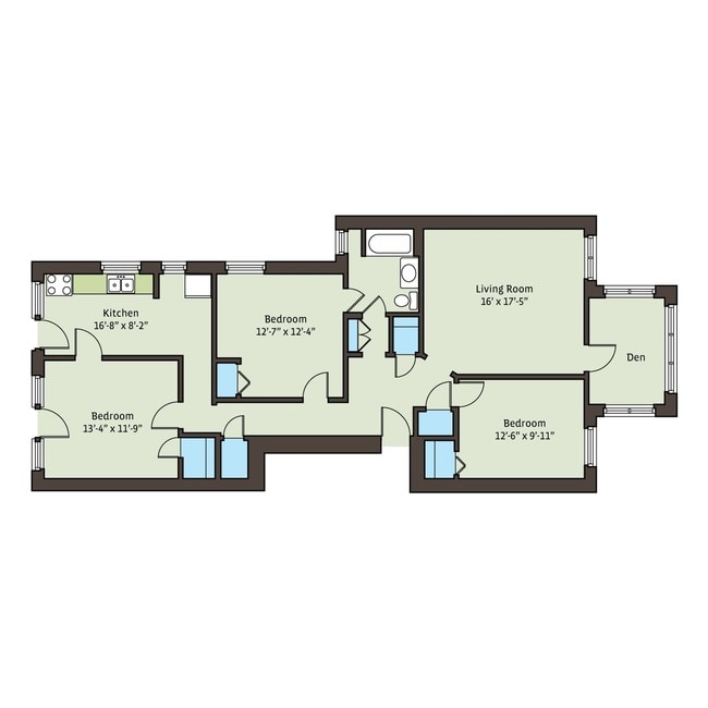 Floorplan - 5452 S. Ellis Avenue