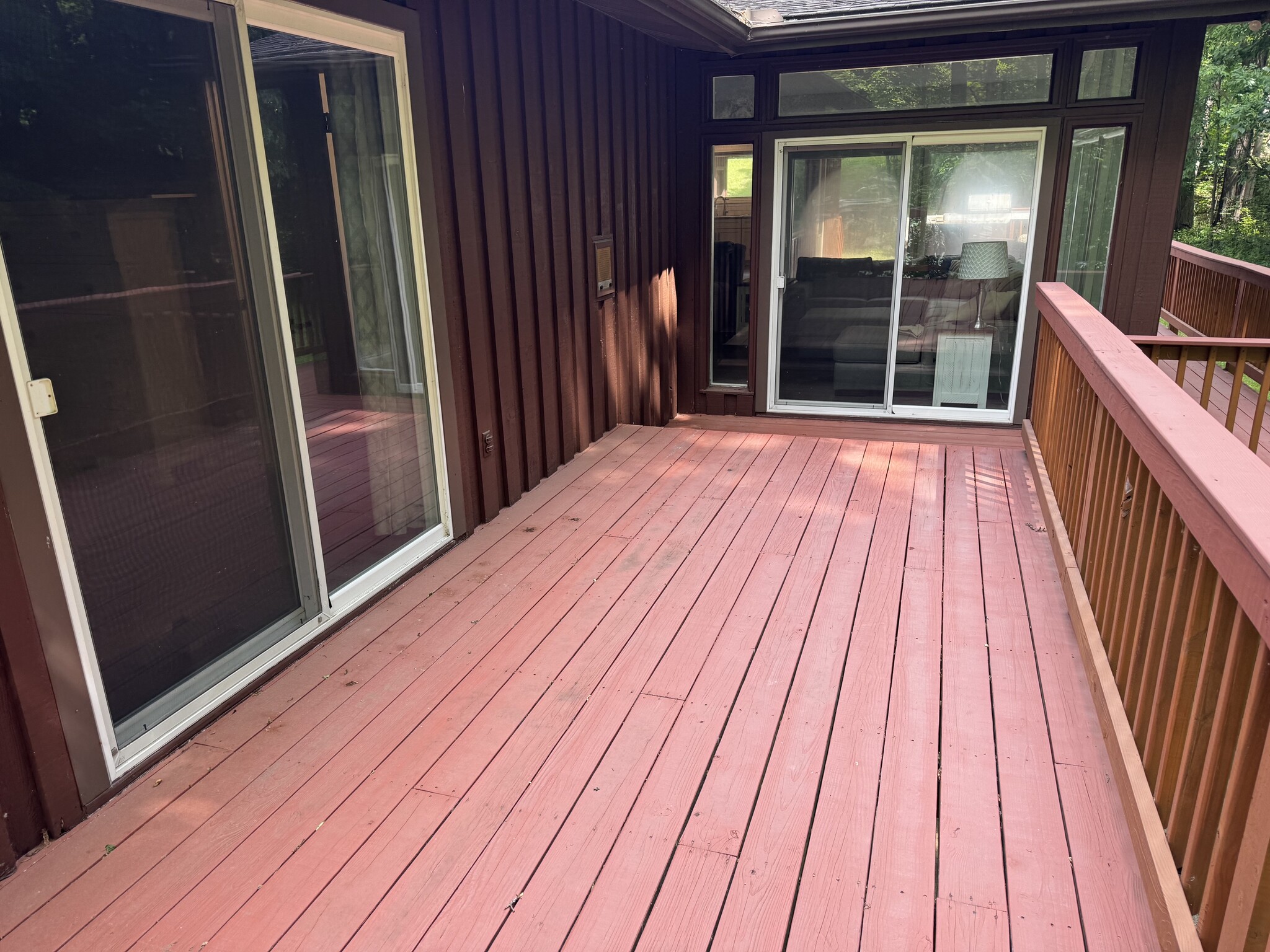 Deck Entry to Owners Suite & Living Room - 1466 Lake Roger Dr