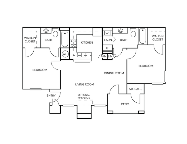 Floorplan - Truman Farm Villas