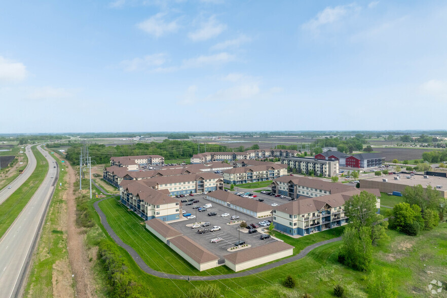 Aerial Photo - Woodside Apartments