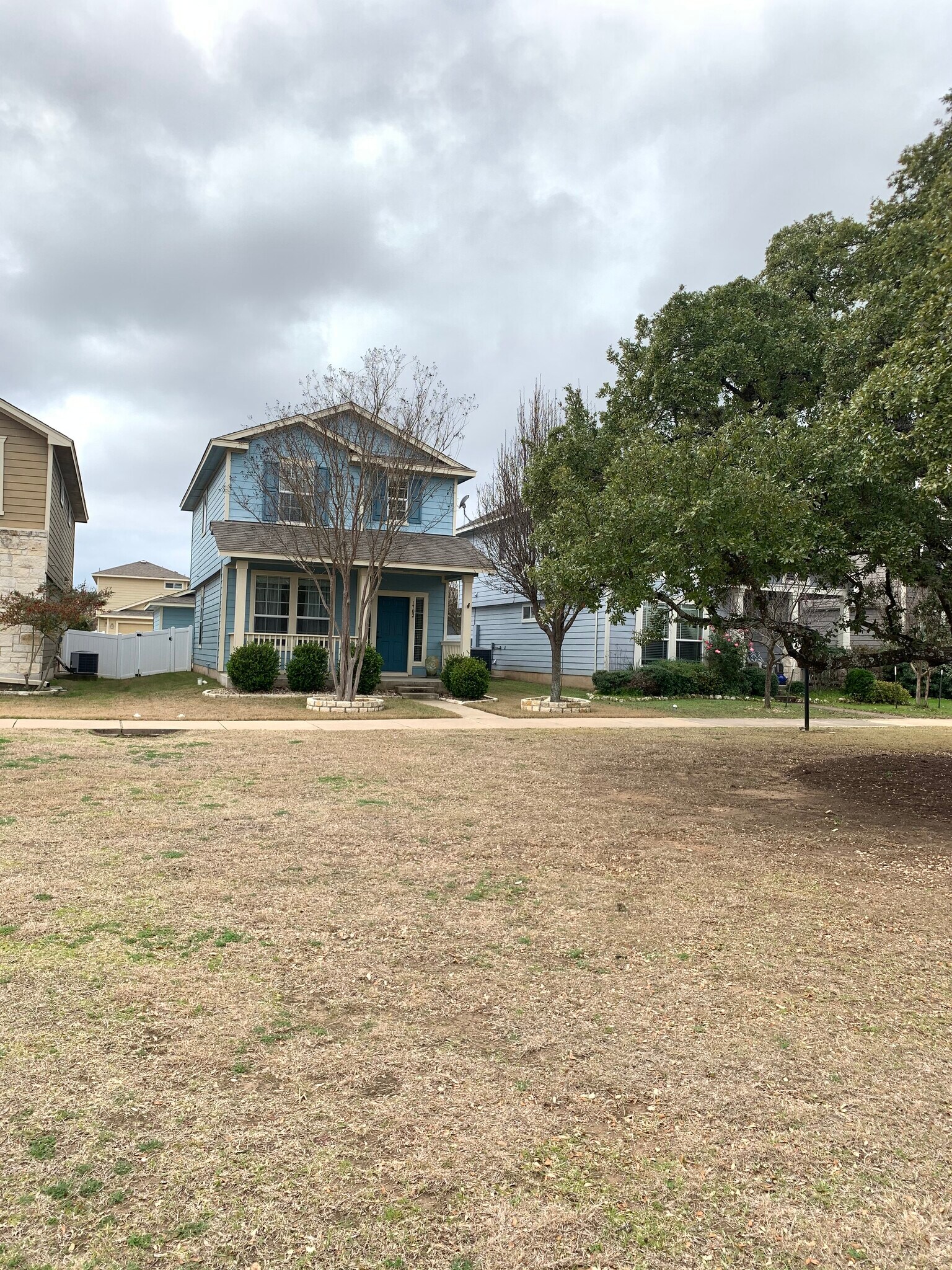 House located in pocket park - 1702 Sand Hills Dr