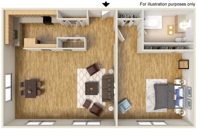 Floorplan - Killian Hill