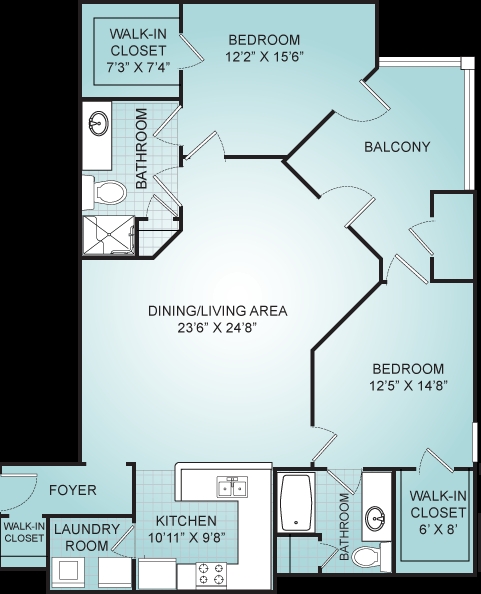 2BR/2BA - The Talbot on Granby