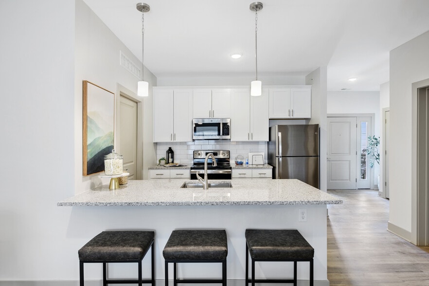 Modern kitchen - Springs at West Seneca