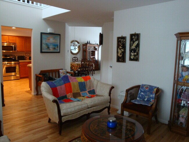 view of kitchen and dining from living room - 2514 85th Dr NE