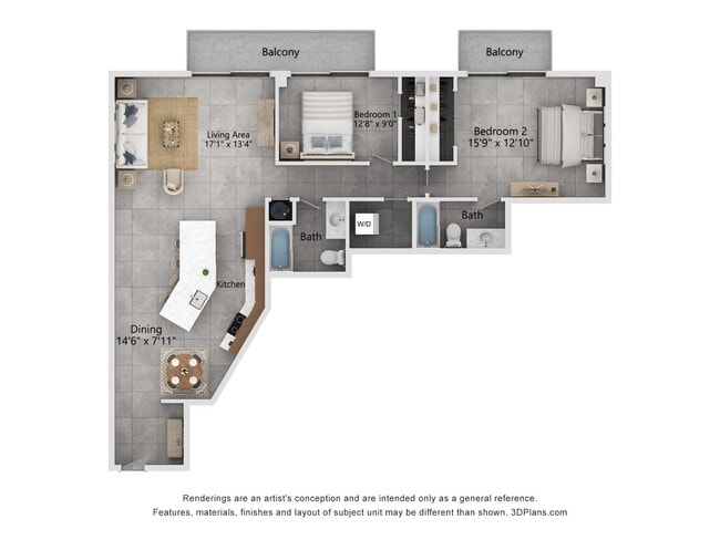 Floorplan - 201 E. Front