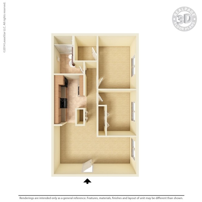 Floorplan - Gaslight Apartments