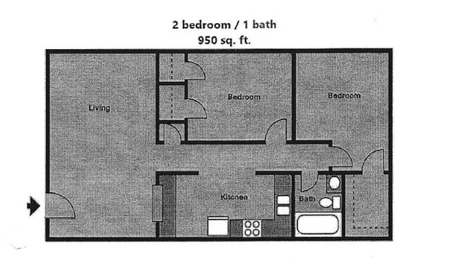 Floorplan - Berkley Square Apartments