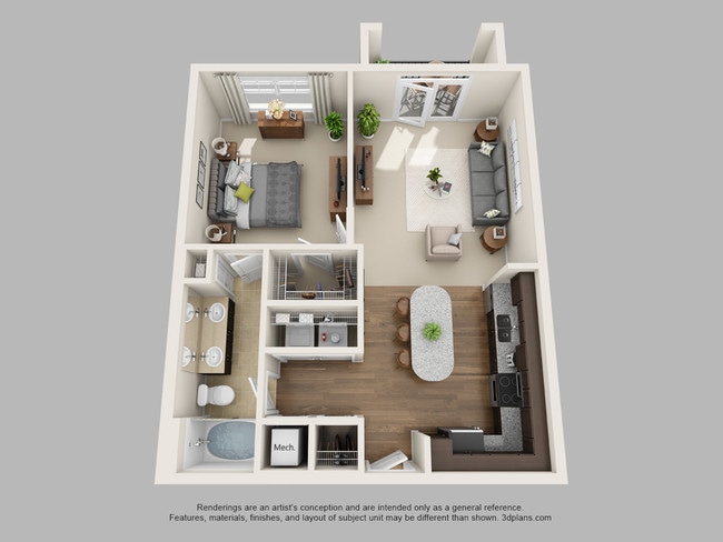 Floorplan - Meridian at Harrison Pointe