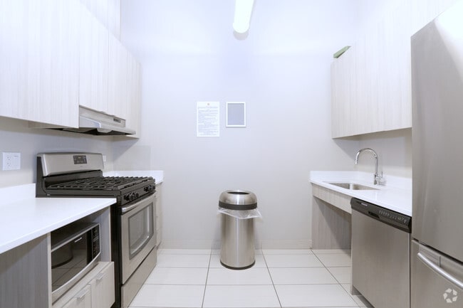 Lounge Kitchen - Webster Square Apartments