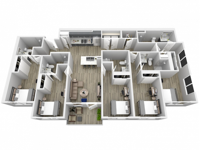 3D image of Floor Plan - 320 West Mag