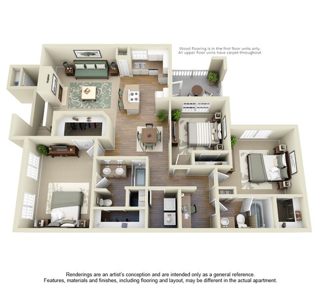 Floorplan - Cypress Lake at Stonebriar