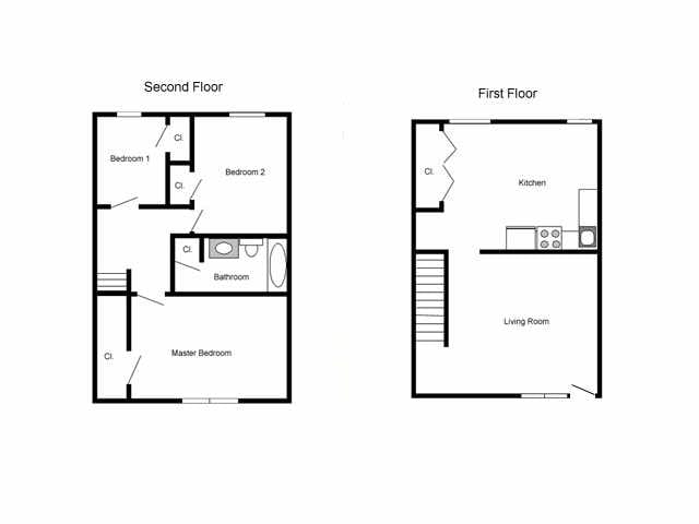Floorplan - York Village Apartments