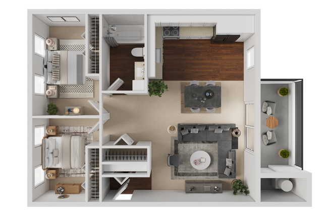 Floorplan - Bluffs at Evergreen