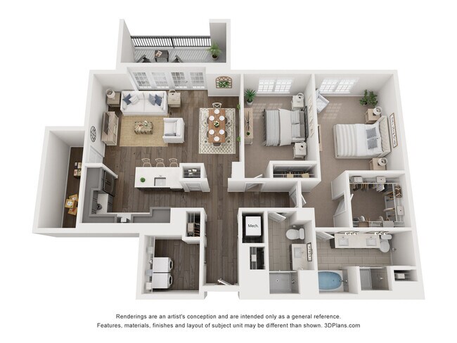 Floorplan - The Residences at Amberley Woods