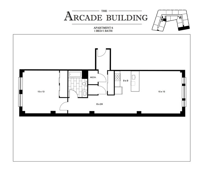 Floorplan - The Arcade Building