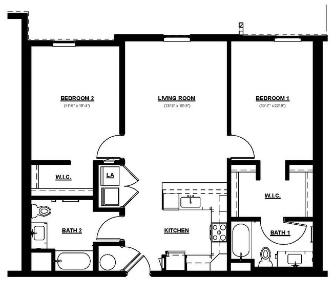 Floorplan - Solace at Ballpark Village