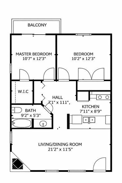 Interior Photo - 1540 Apts