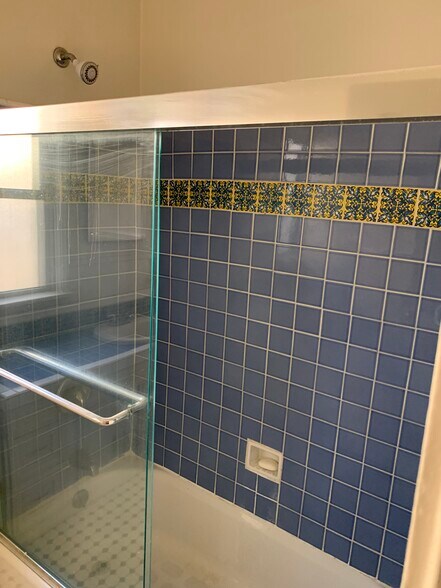 Master Bathtub/Shower With Custom Tile - 822 S Curson Ave