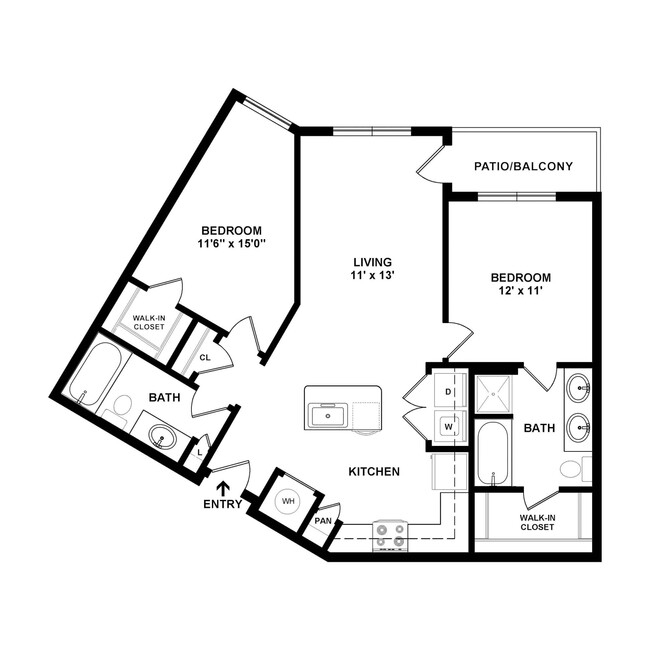 Floorplan - Cortland Allen Station