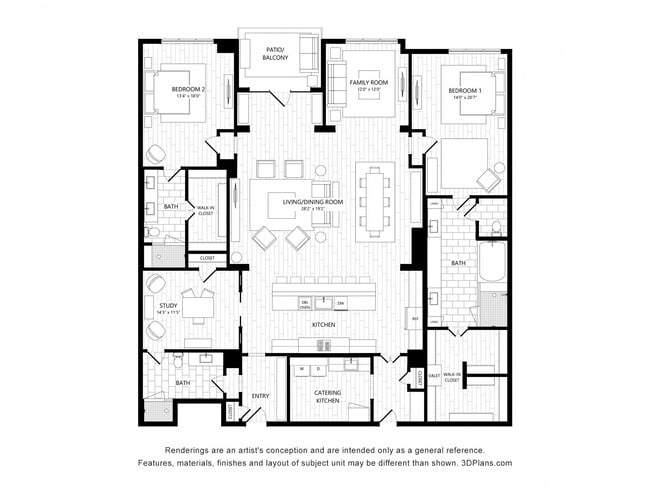 Floorplan - The Bergen