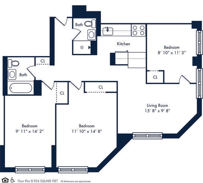 Floorplan - Kips Bay Court
