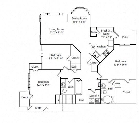 Floorplan - The Villas at Shadow Creek