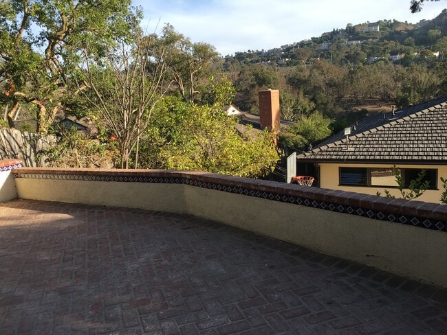 Backyard upper patio/view - 2729 Palos Verdes Dr N
