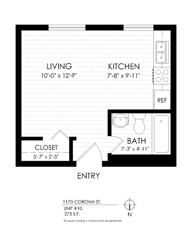 Floorplan - Crown Apartments