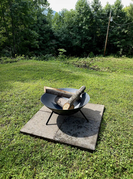 fire pit area - 3724 Warden Branch Ln