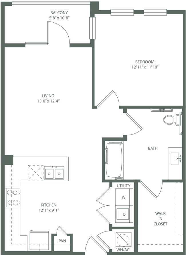 Floorplan - The Baldwin at St. Paul Square