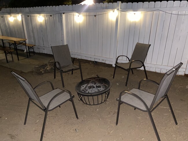 Fire pit area please do not move - 18173 Brightman Ave