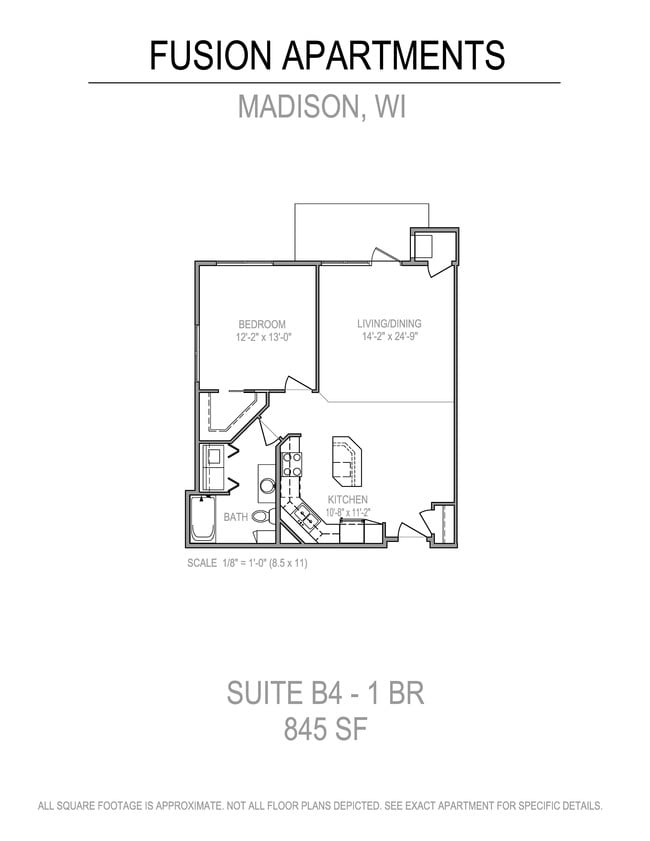 Floorplan - Fusion at 841